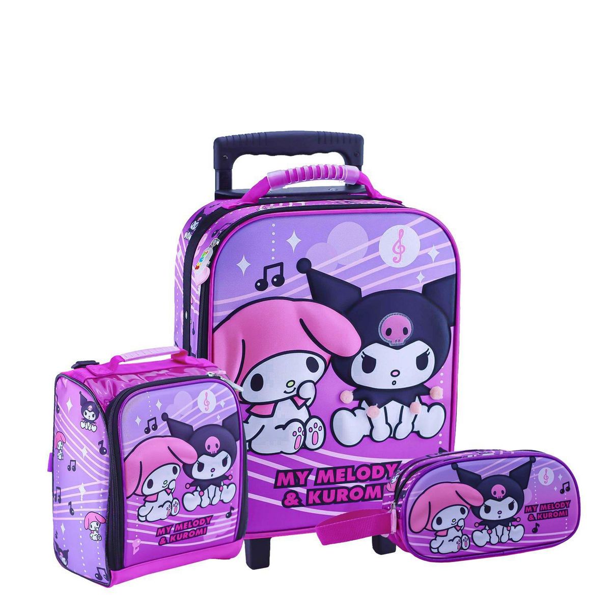 SCOOL - Set Maleta My Melody Kuromi