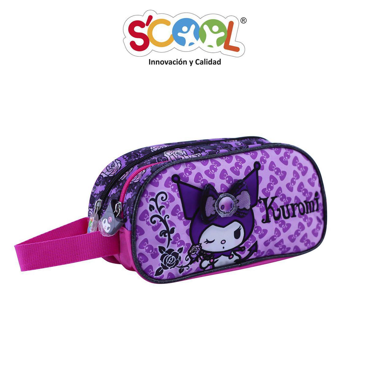 SCOOL - Cartuchera 3D Magic Premiun Kuromi