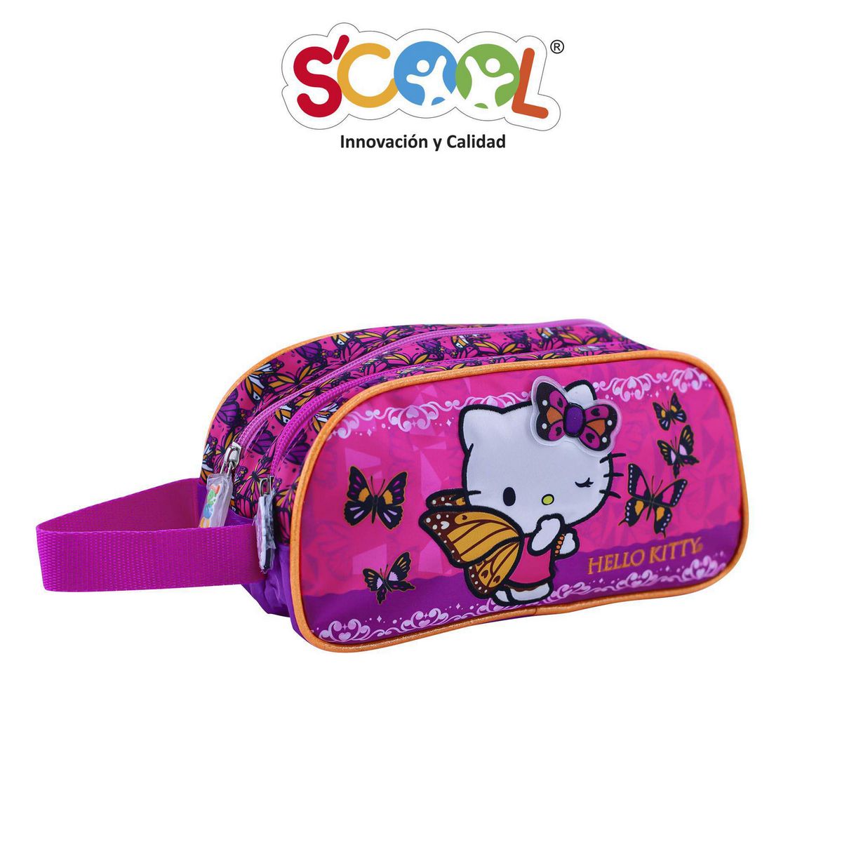SCOOL - Cartuchera 3D Premiun Hello Kitty