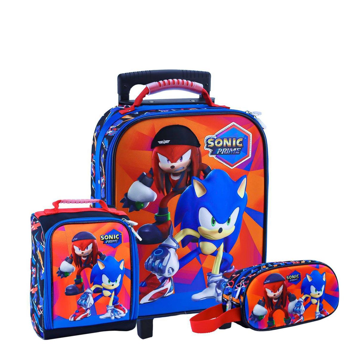 SCOOL - Set Maleta Sonic Rojo