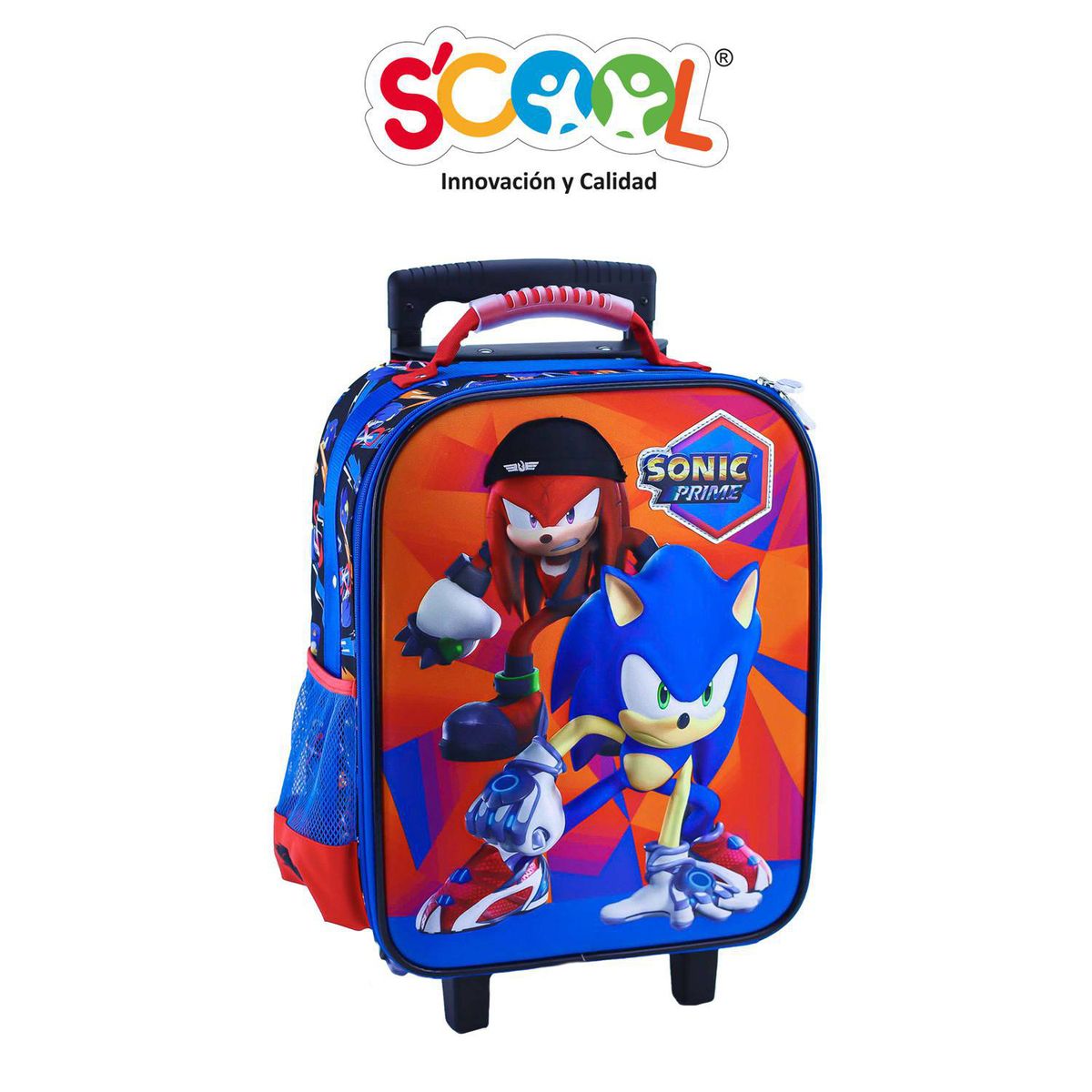 SCOOL - Set Maleta Sonic Rojo
