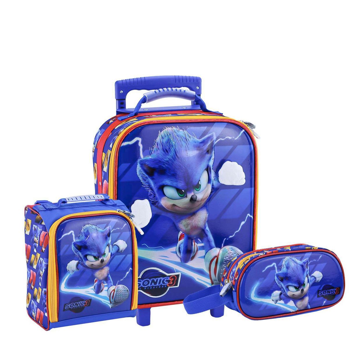 SCOOL - Set Maleta Sonic Azul
