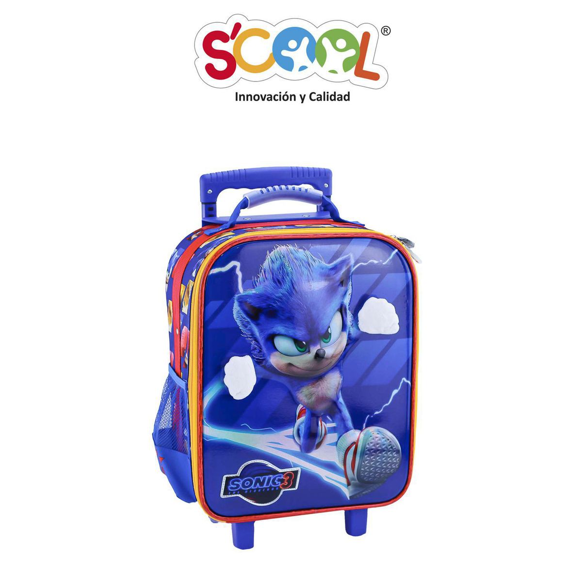 SCOOL - Set Maleta Sonic Azul