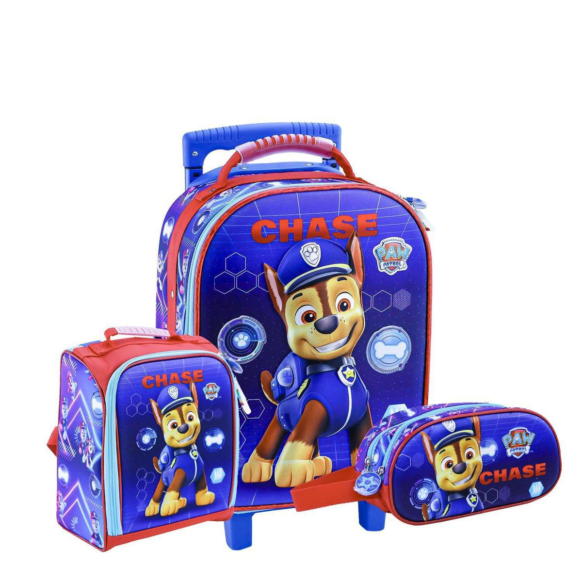 SCOOL - Set Maleta Paw Patrol Azul