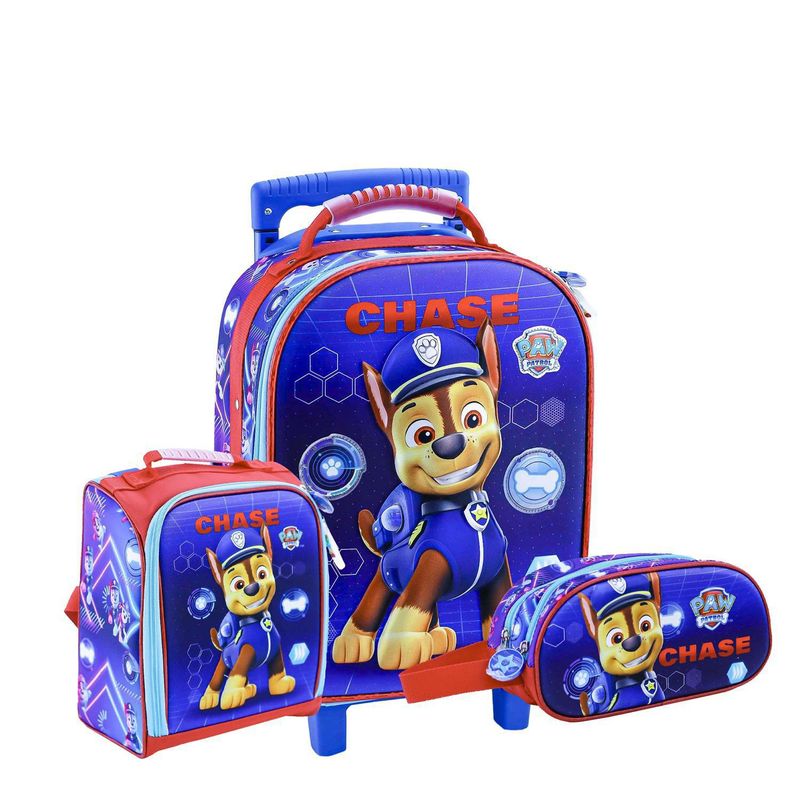 SCOOL - Set Maleta Paw Patrol Azul