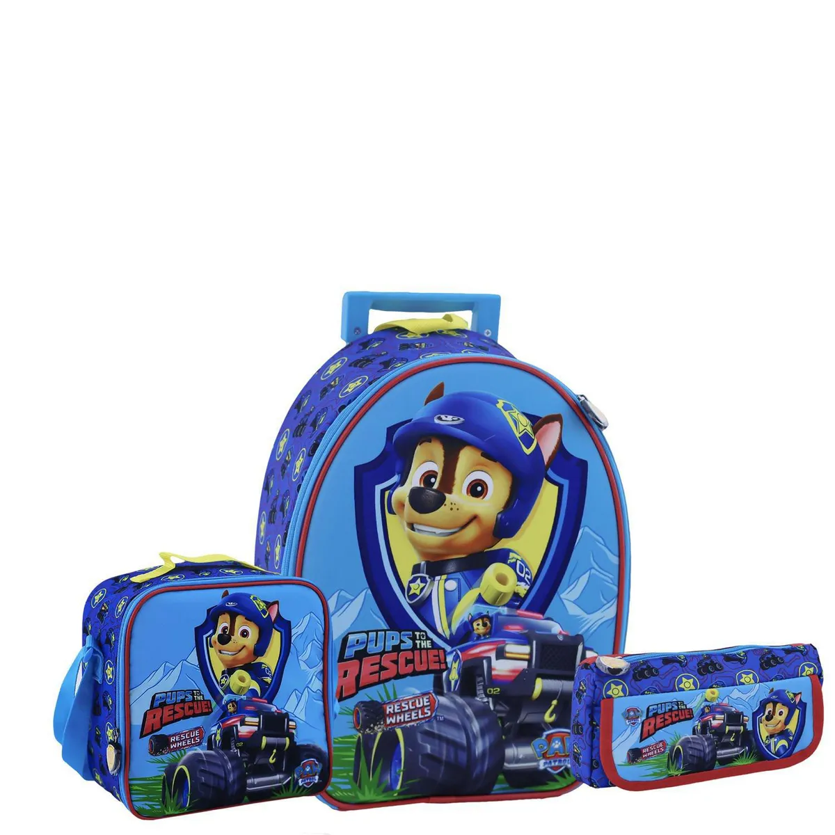 SCOOL - Set Maleta Paw Patrol Azul