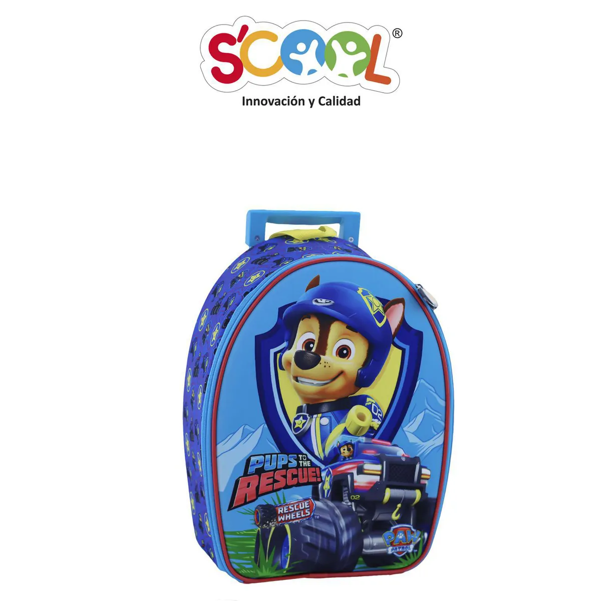 SCOOL - Set Maleta Paw Patrol Azul