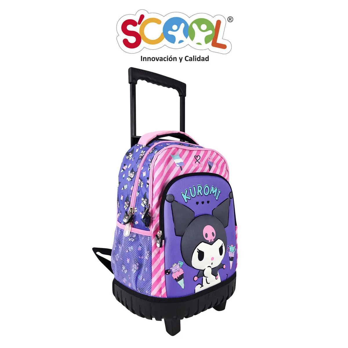 SCOOL - Set Mochila con Ruedas Plus Kuromi