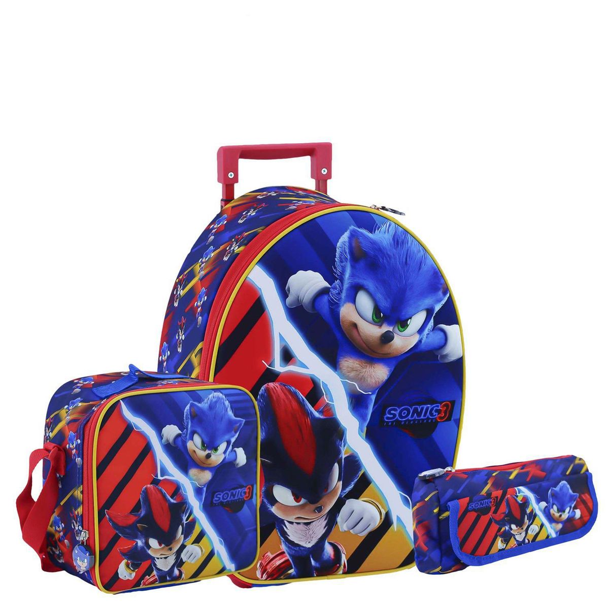 SCOOL - Set Maleta Sonic Multicolor