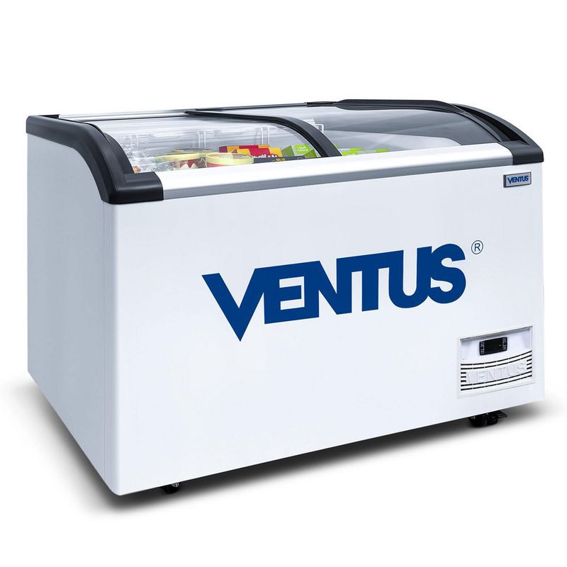 VENTUS - Conservadora Ventus Tapa Vidrio Curvo Pro 420L