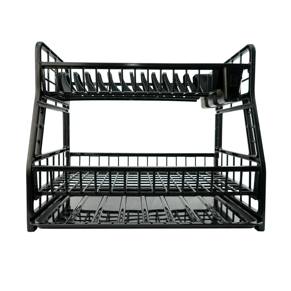 BASA - Escurridor 2 Niveles Cloe Negro