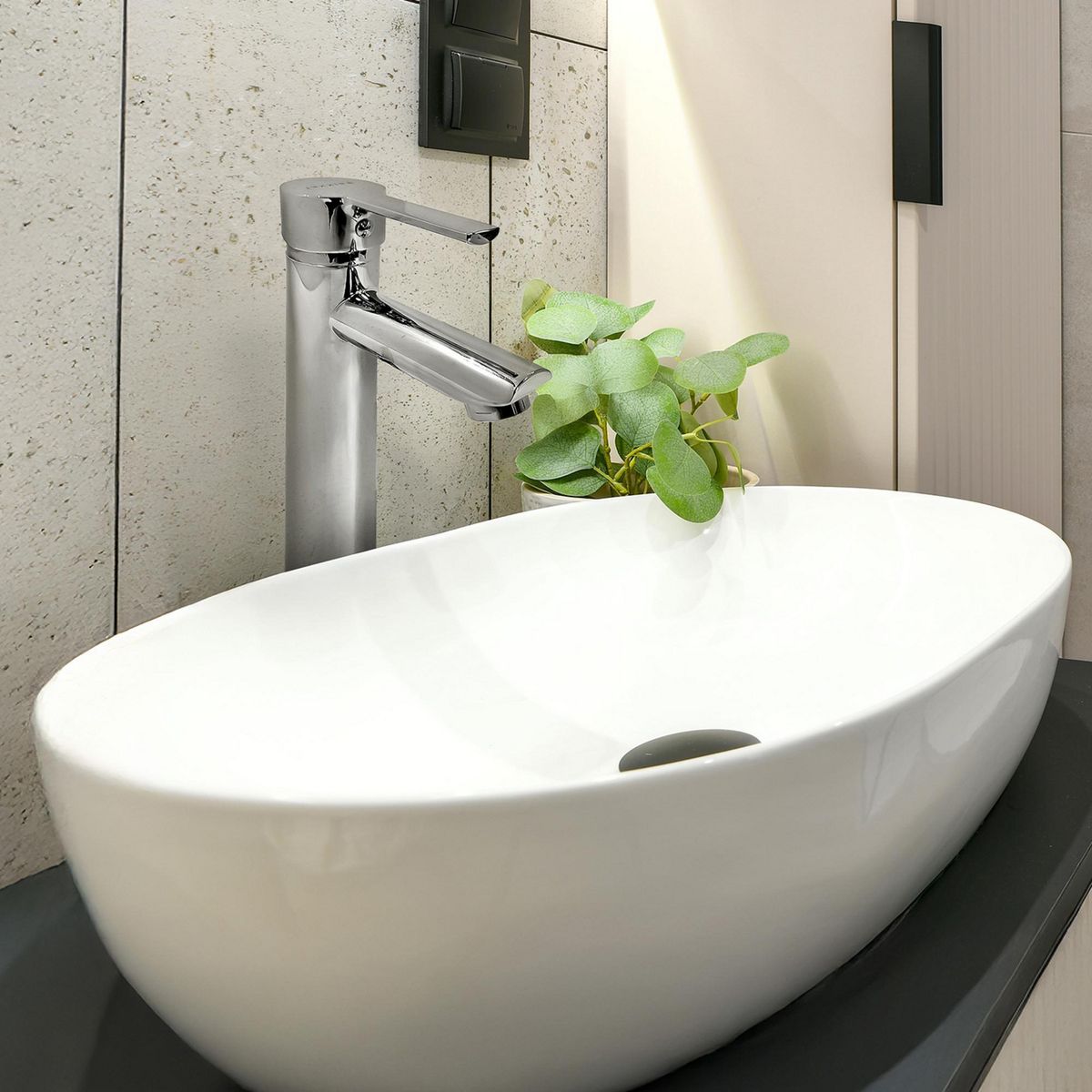 METUSA - Mezcladora Monomando Lavatorio Alto.