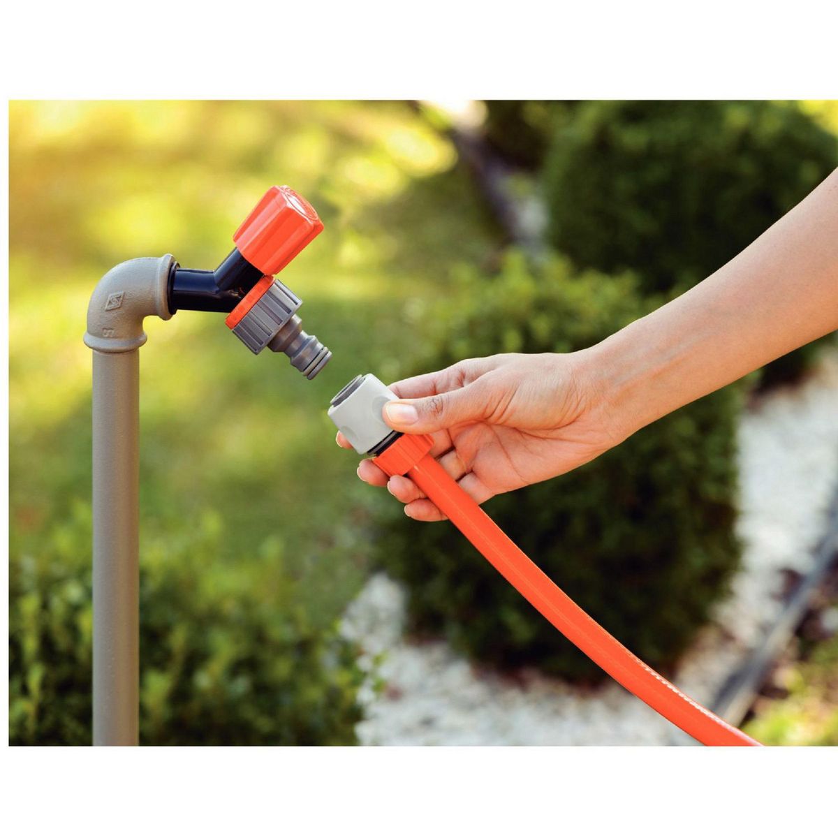 TRAMONTINA - Grifo Plástico con Reducción