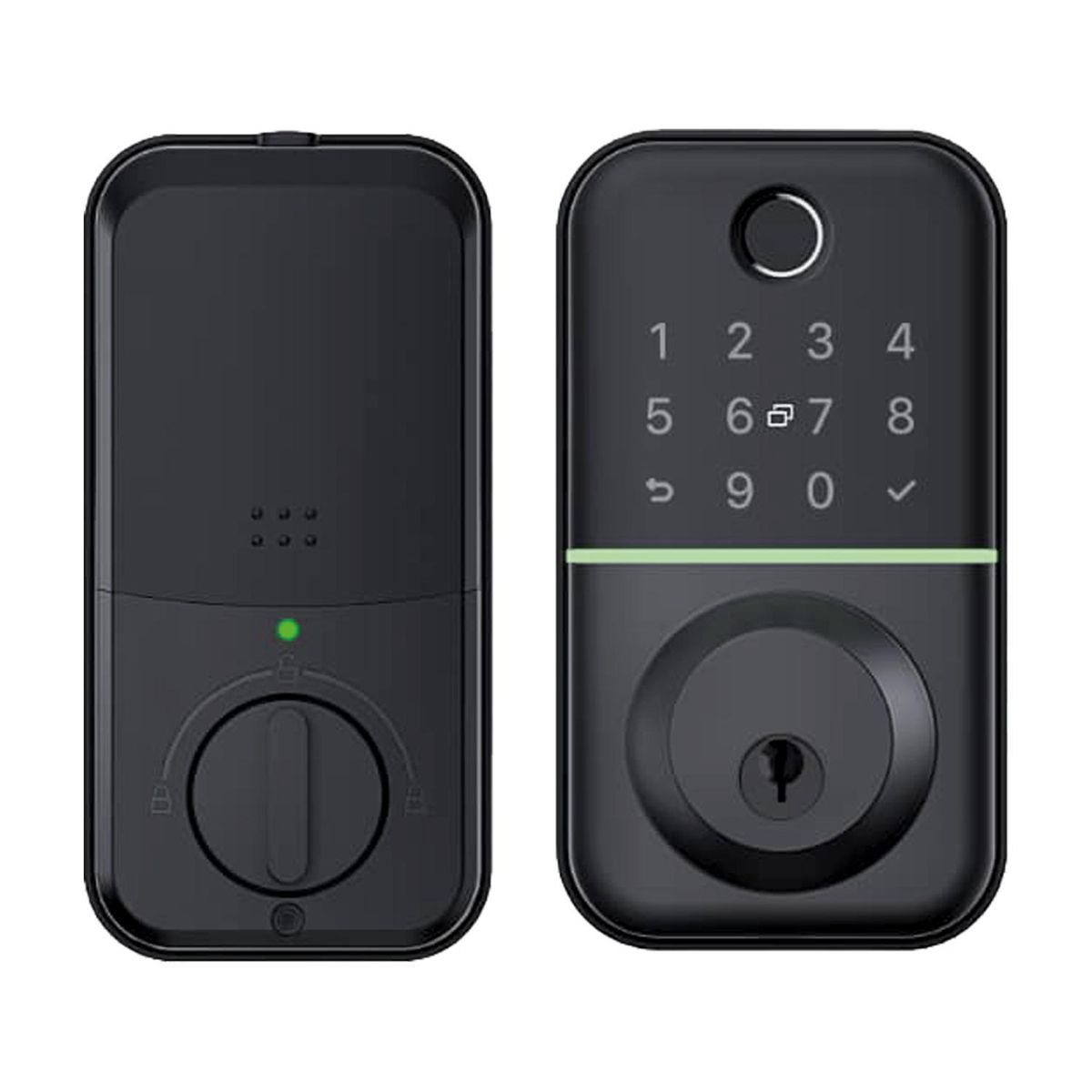 TRAVEX - Cerradura Inteligente H1 Negro