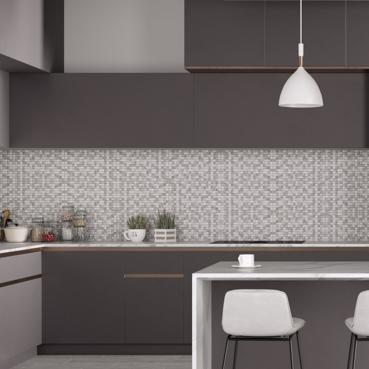 SAN LORENZO - Cerámica Decorado Castell Gris 27x45cm 2.07m2