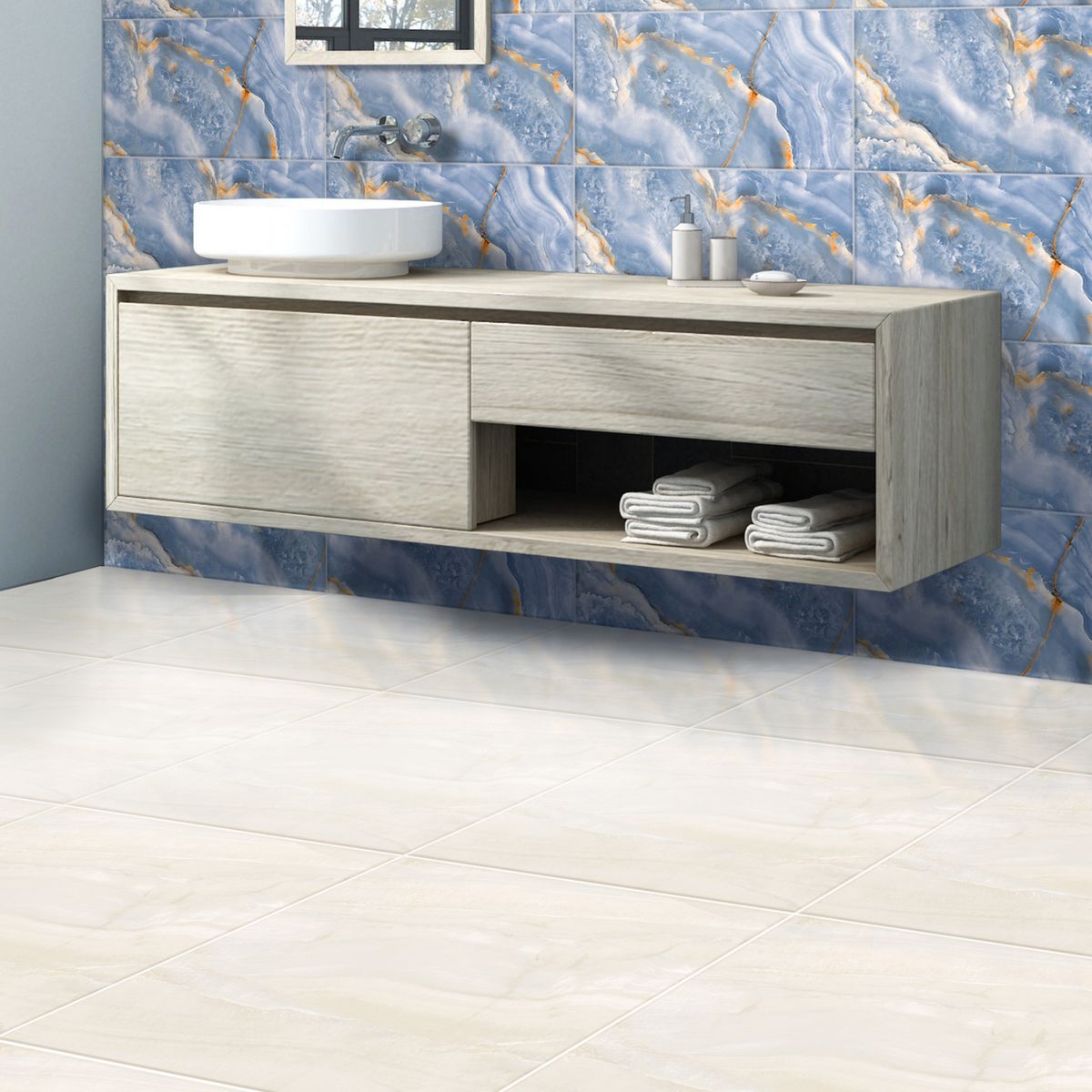 SAN LORENZO - Cerámica Marmolizado Darinka 60x60cm 2.58m2