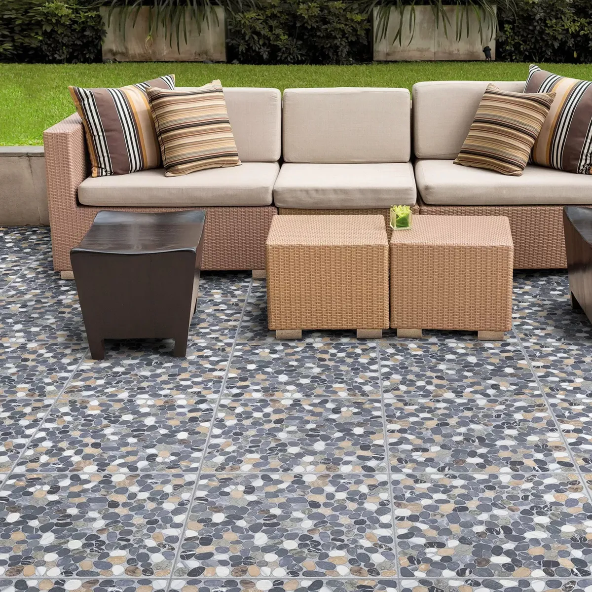 SAN LORENZO - Cerámica Rustica Piedra Color 45x45cm 2.29m2