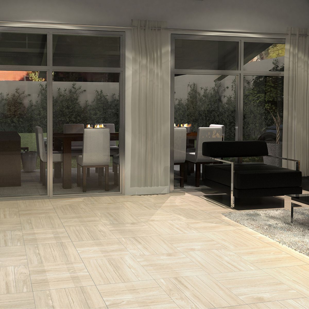 SAN LORENZO - Cerámica Maderado Haya Arena 45x45cm 2.29m2