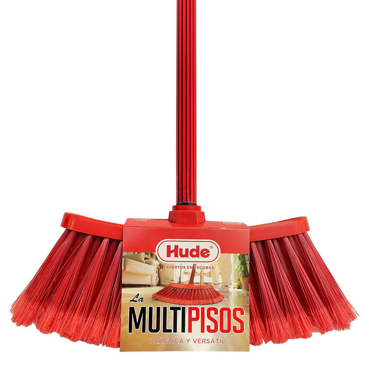 HUDE - Escoba Multipisos