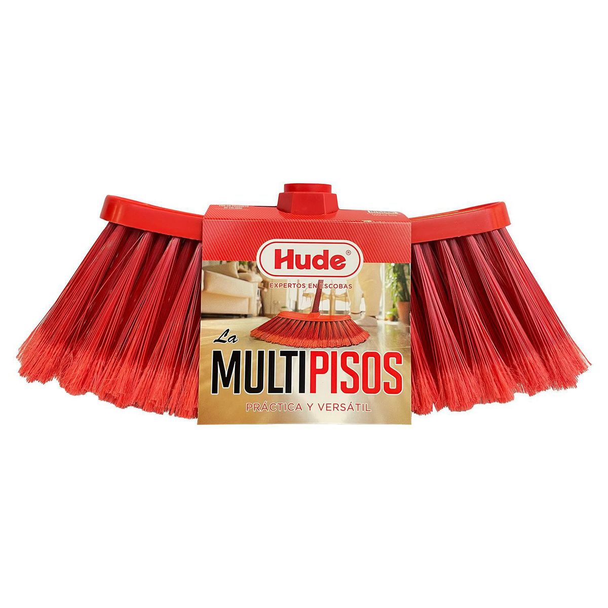 HUDE - Escoba Multipisos