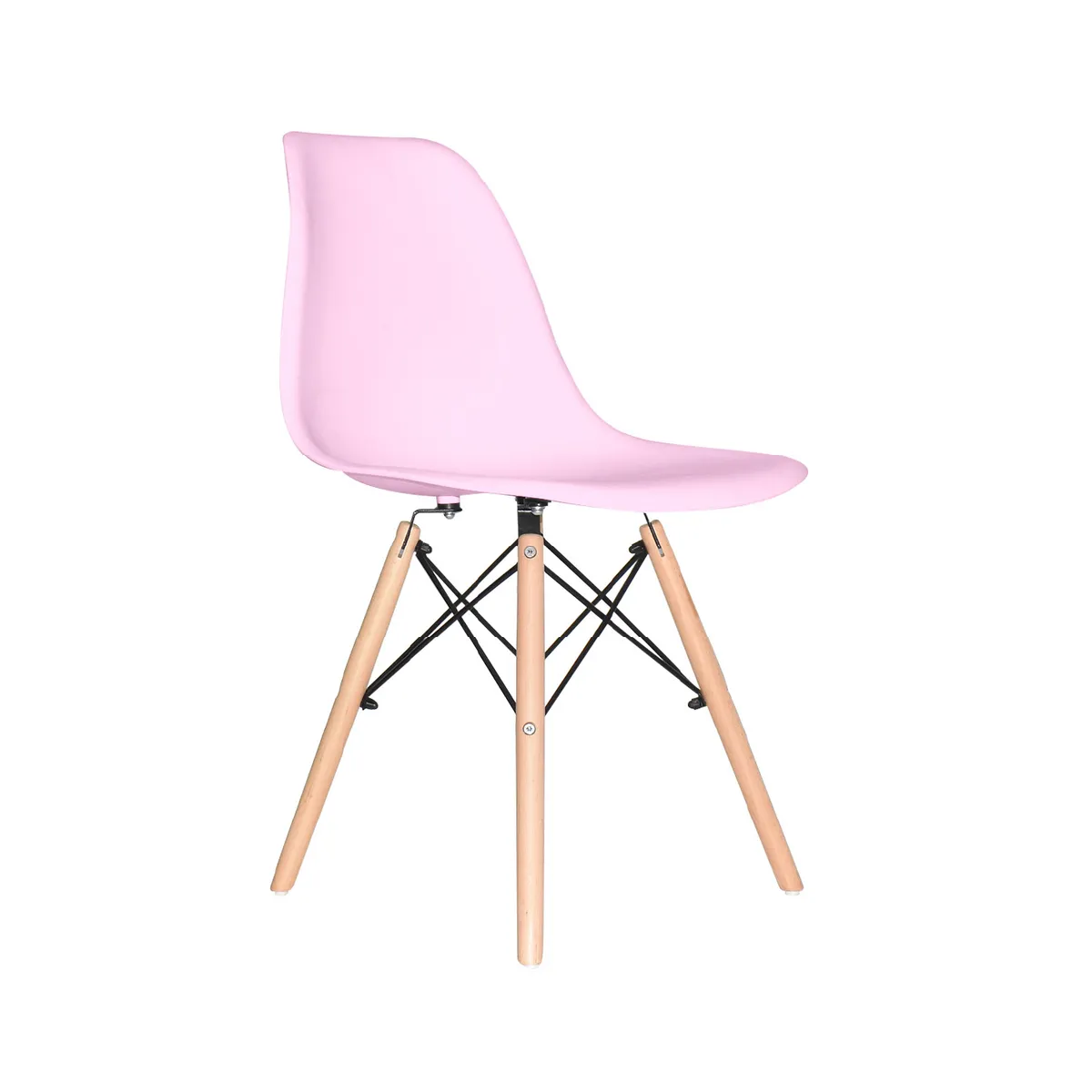 BONNO - Silla Diseño Eames Be Bonno Rosado