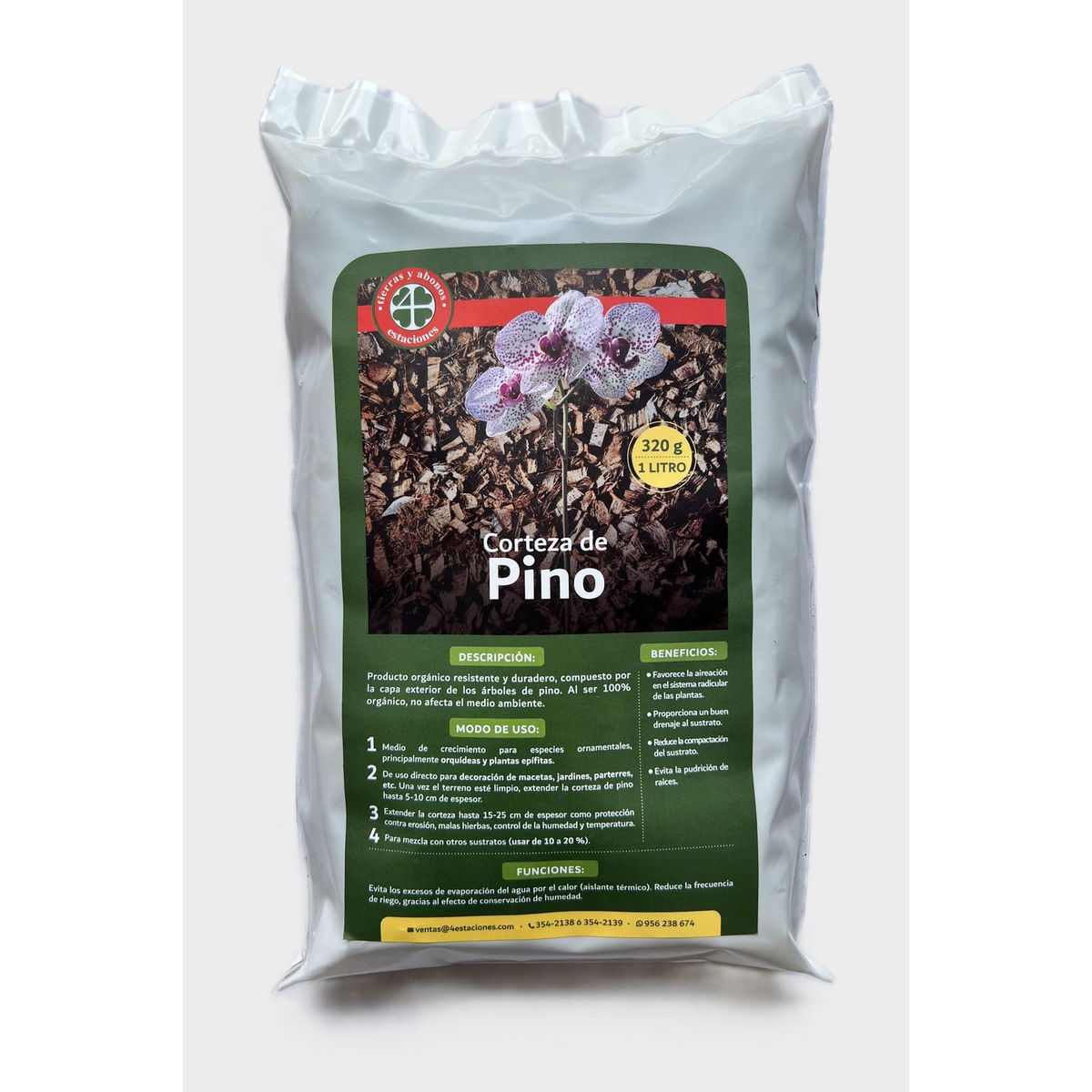 GENERICO - Corteza de Pino 1 kg