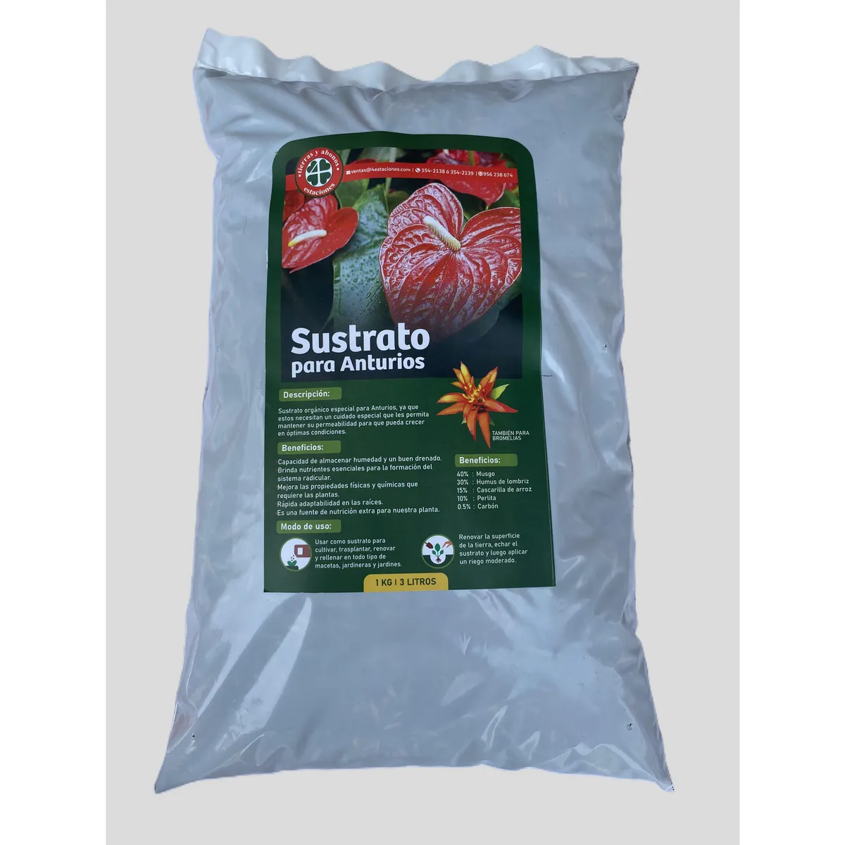 GENERICO - Sustrato para Anturios 1 kg