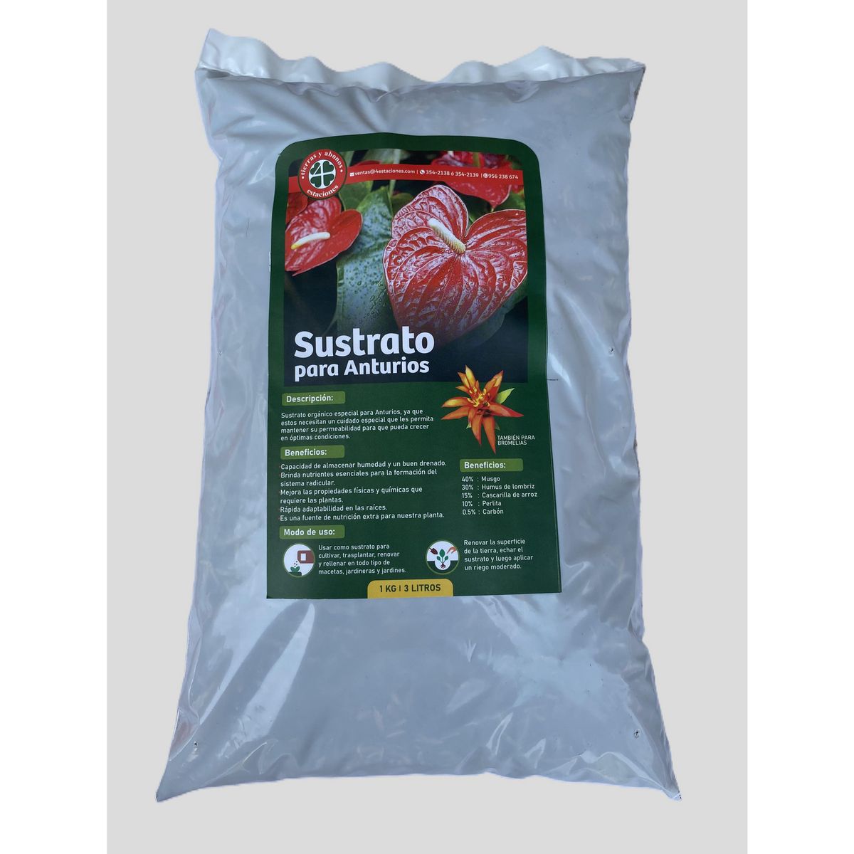 GENERICO - Sustrato para Anturios 1 kg