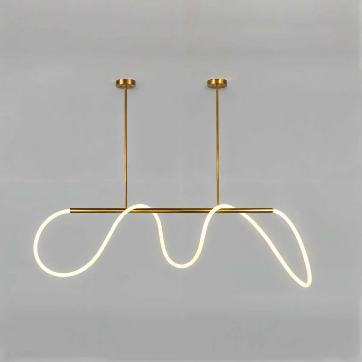 ILUMA - Lámpara Colgante Onda 36W Luz Tricolor