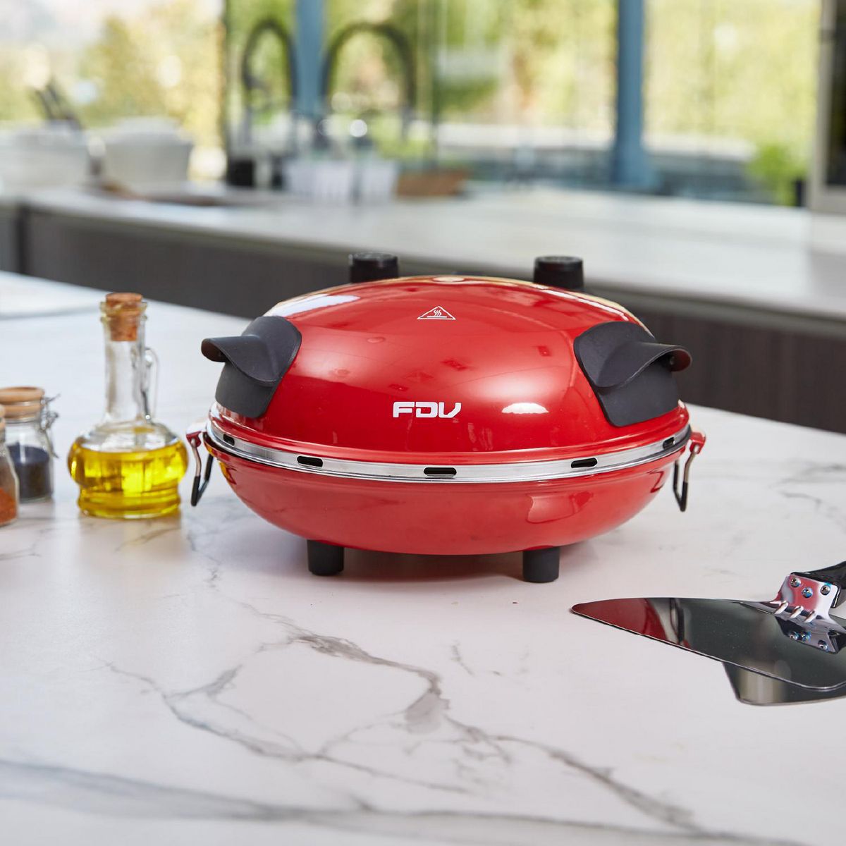 FDV - Eléctrica;Eléctrico 1200 W Rojo Napolés Rojo