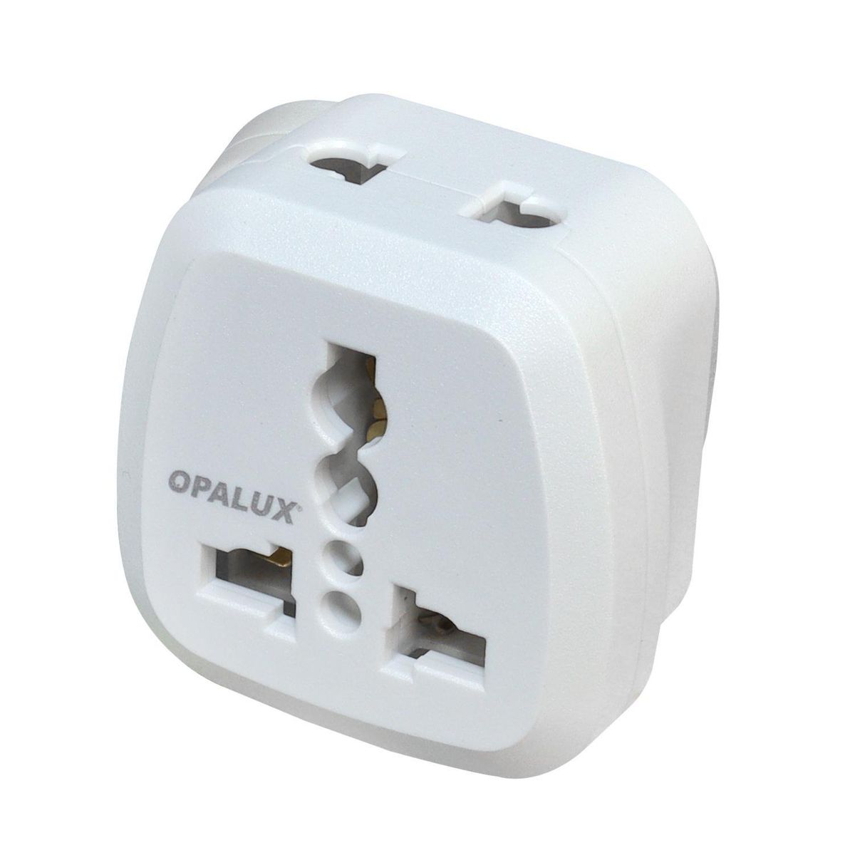 OPALUX - Adaptador Plano con 1 Entrada Universal