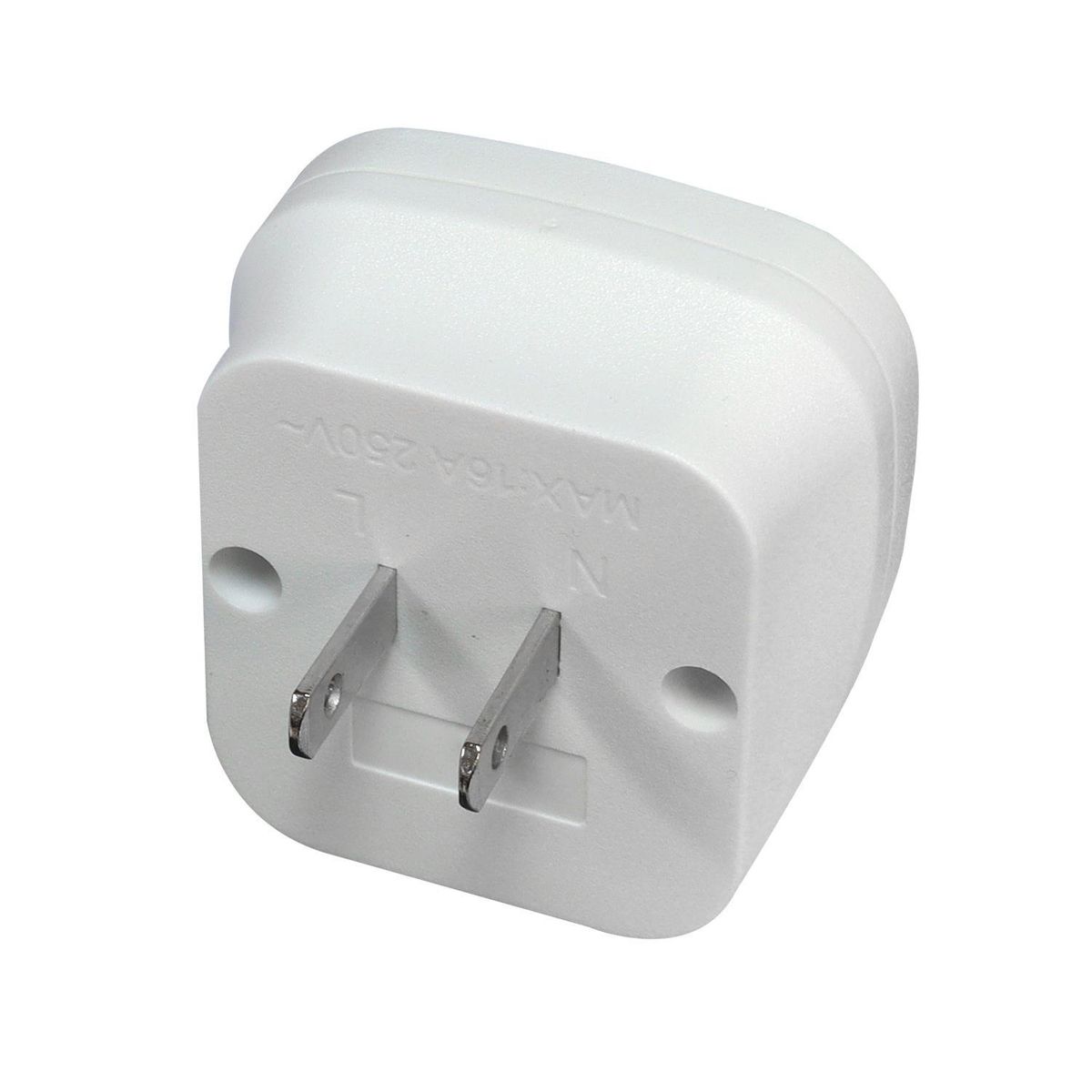 OPALUX - Adaptador Plano con 1 Entrada Universal