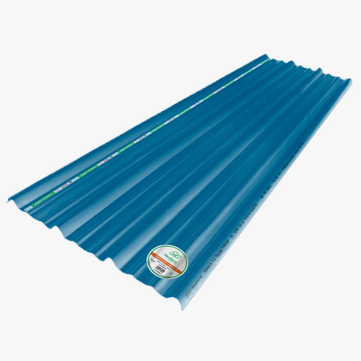 FIBRAFORTE - Techos Fibraforte TF4 UPP Bicapa 3.60x1.10m Azul