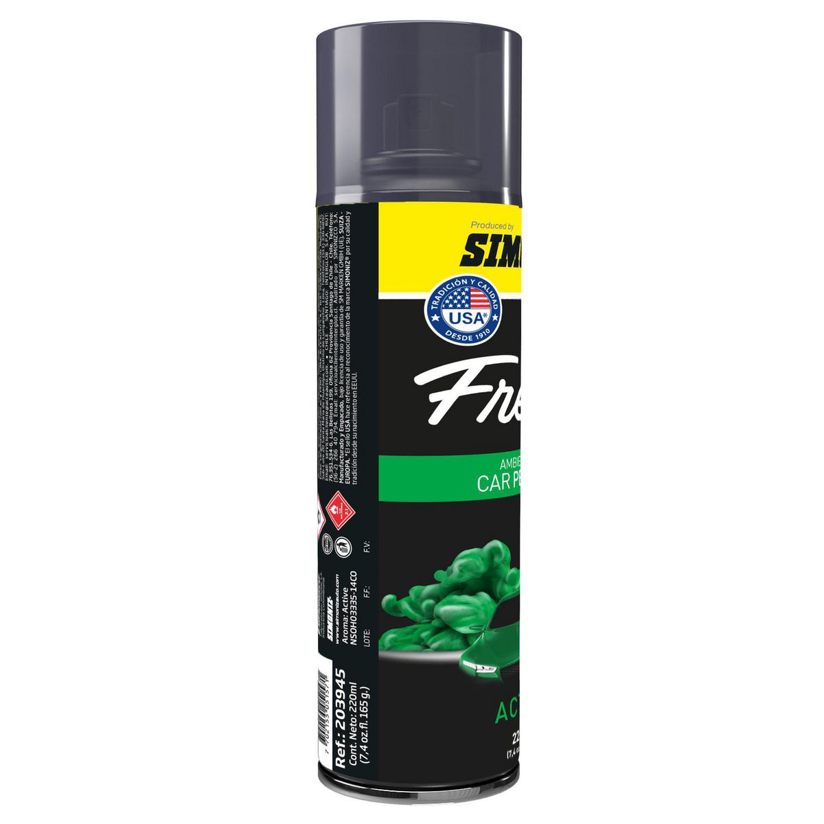 SIMONIZ - Ambientador Car Perfume 220ml Active