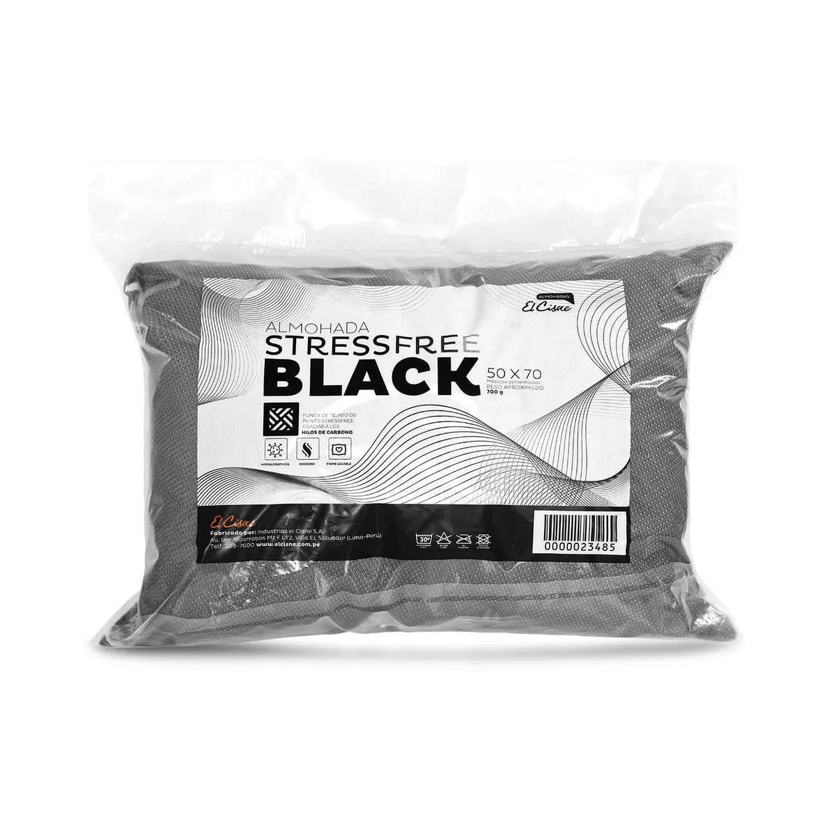 EL CISNE - Almohada Stressfree Black