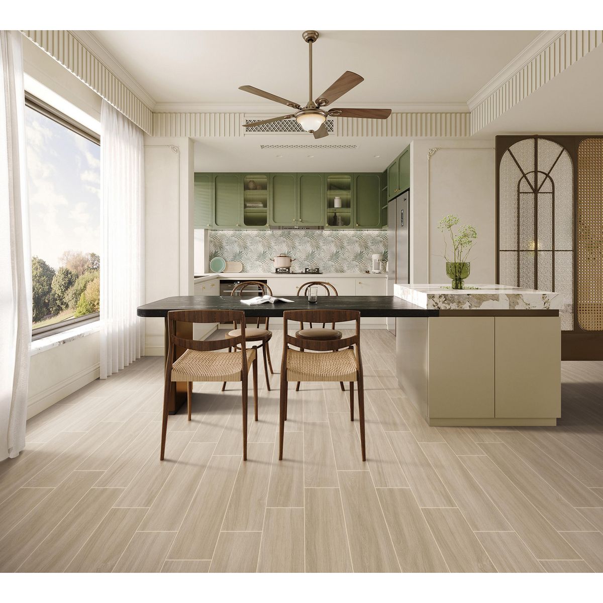 KLIPEN -  x Maderadas OLIVO Marrón 1.44 m2 