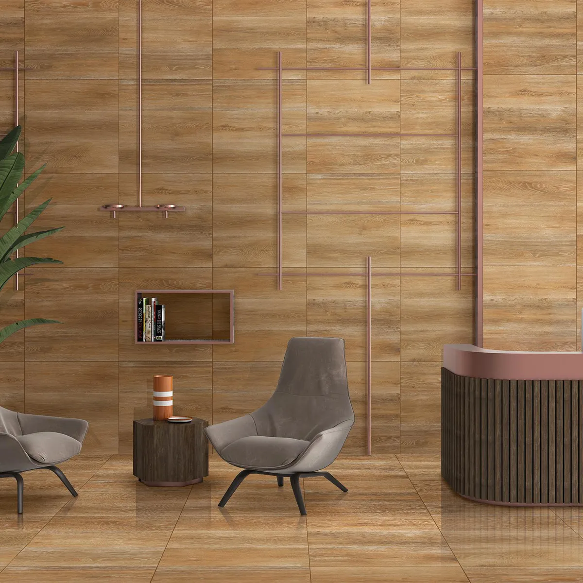 KLIPEN - x Maderadas CERATO Marrón 1.44 m2