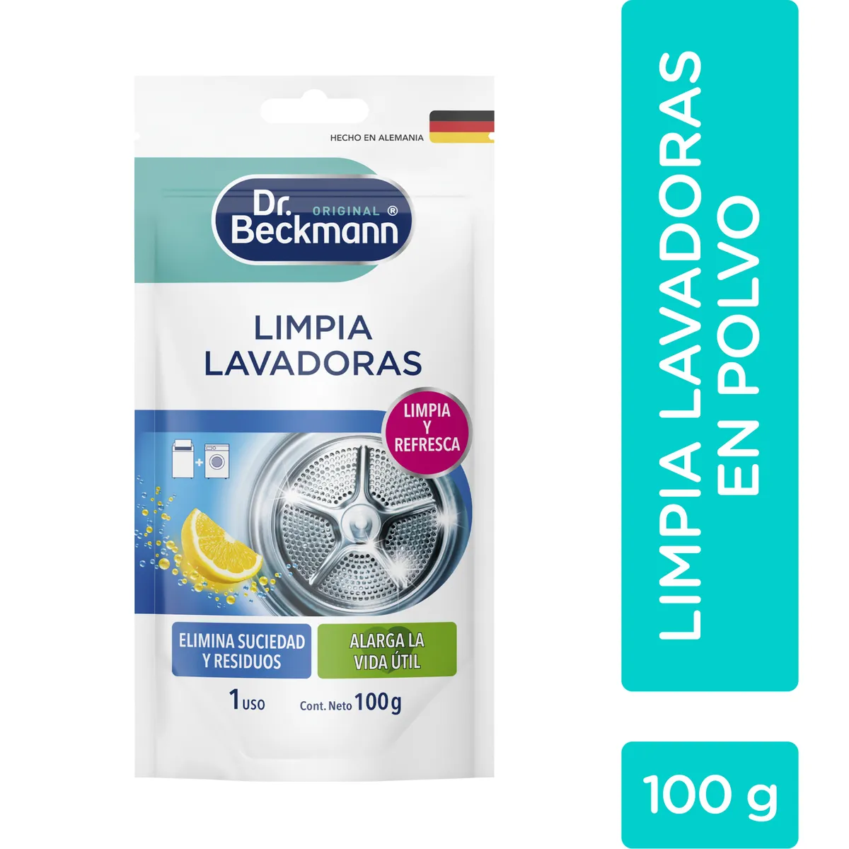 DR BECKMANN - Limpia Lavadoras en Polvo 100gr DR BECKMANN