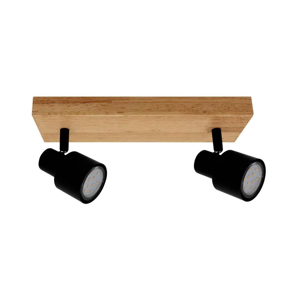 LIGHTECH - Barra Tini 2 Focos 50W Negro Interior