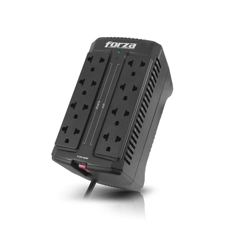 FORZA - Estabilizador 900Va/450W 8 Tomas 4 reguladas 220V 60Hz