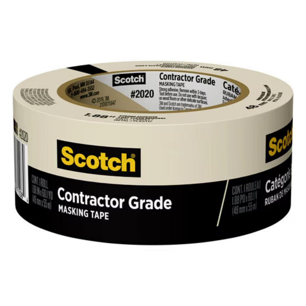 SCOTCH - Cinta Masking Tape 2020 Profesional 48mmx55m