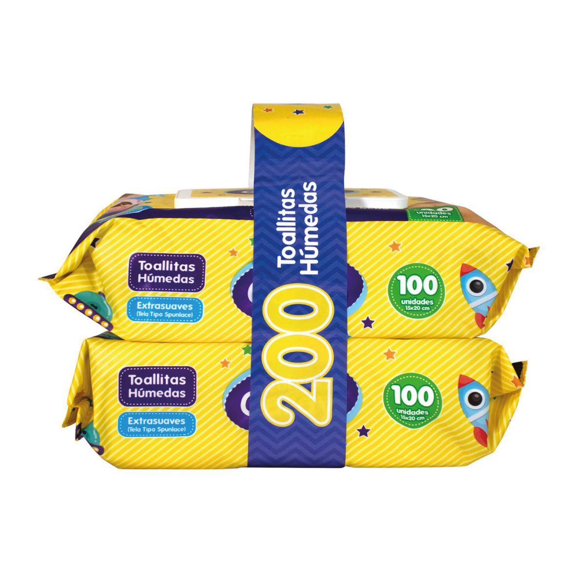 TUINIES - Toallitas Húmedas Baby Gardy Extra Suave 2x100und