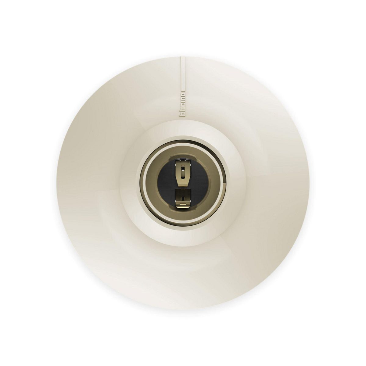 BTICINO - Wall Socket 2 piezas (Base + Tapa) E27 Plano Marfil   