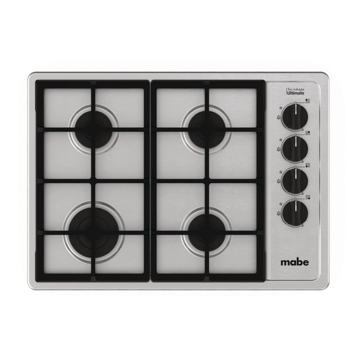 MABE - Combo Campana Utilitaria CMU6020PB0 + Cocina Empotrable PM6044PF0