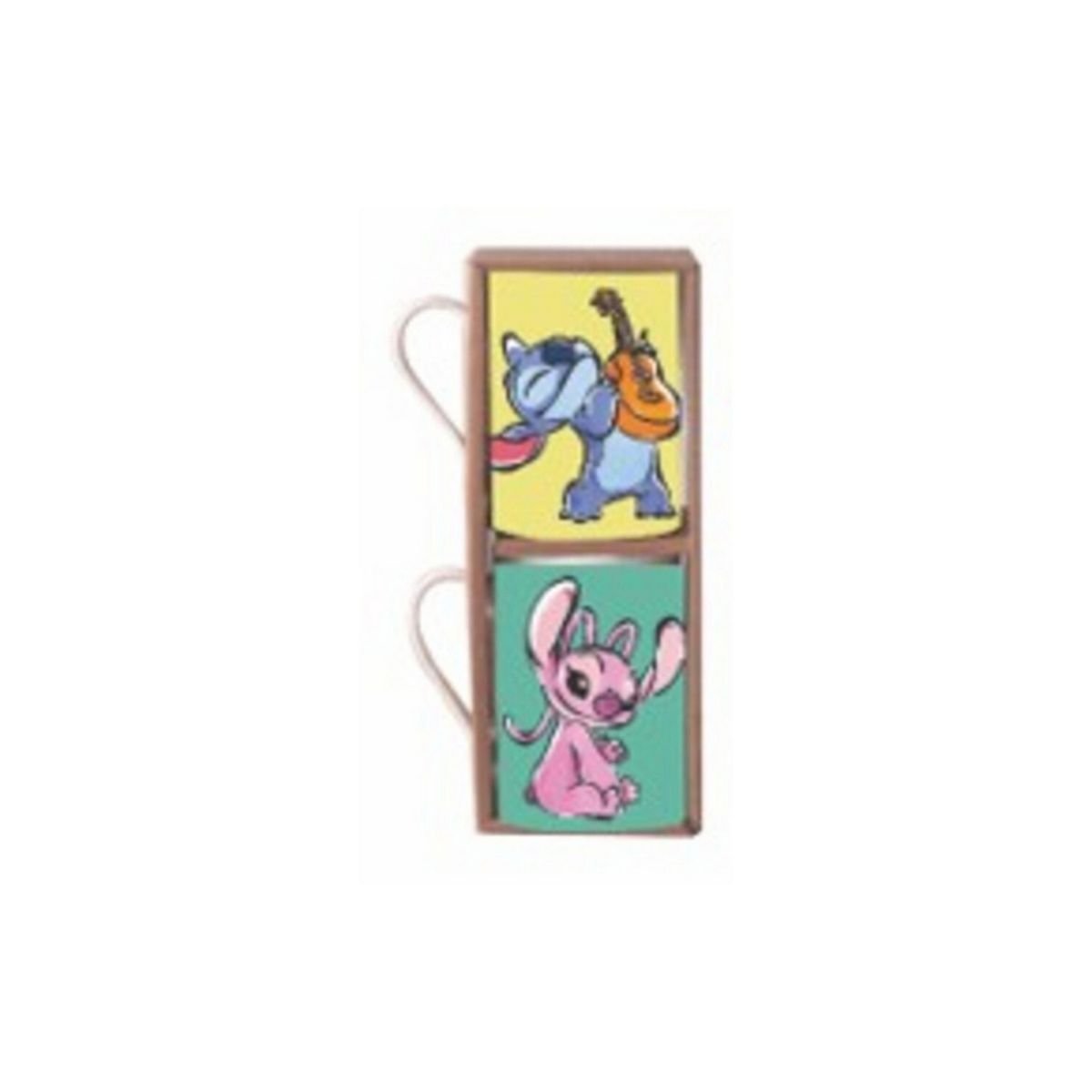 DISNEY - Set 2 Tazones Stitch 330ml