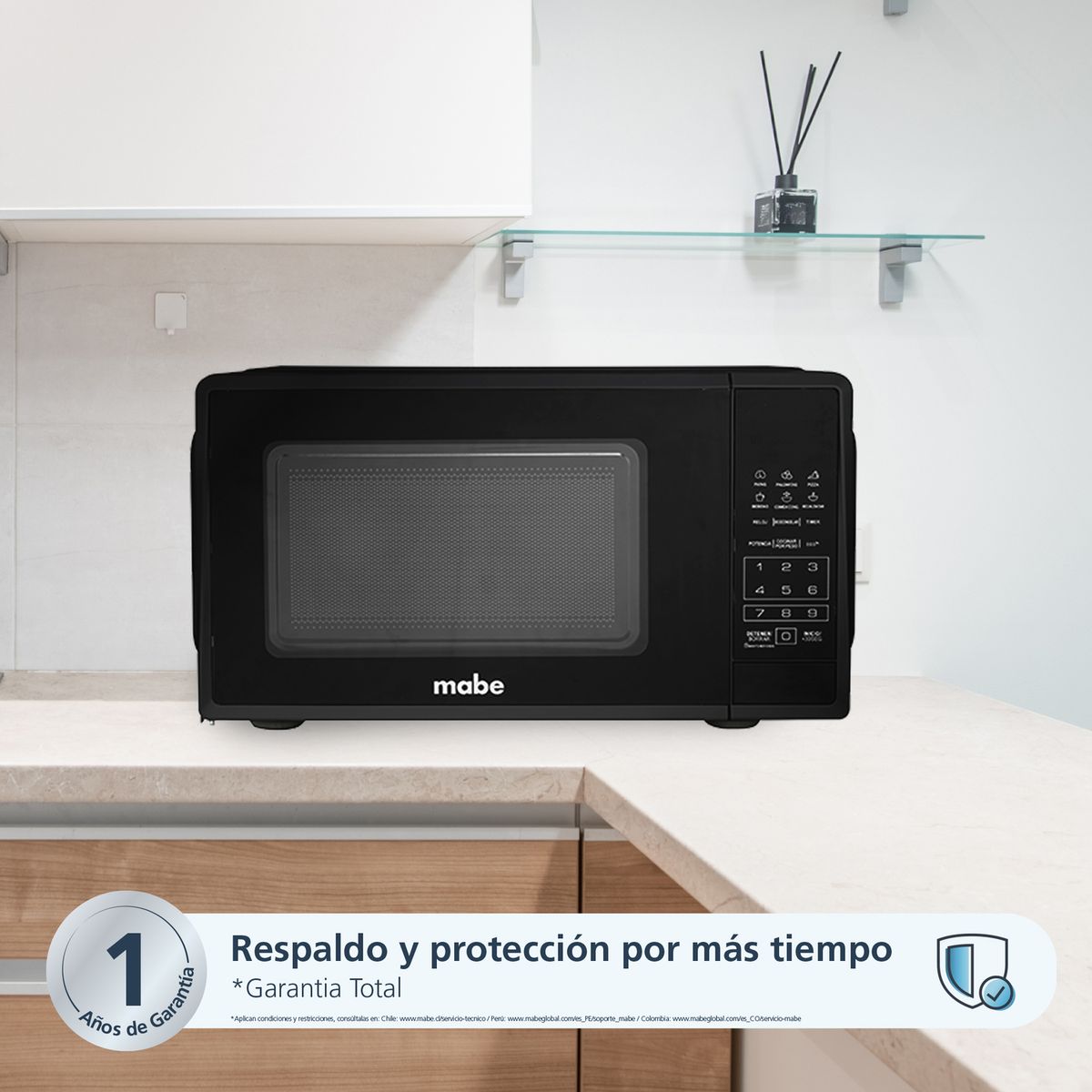 MABE - Horno Microondas 20L HMM07PBN