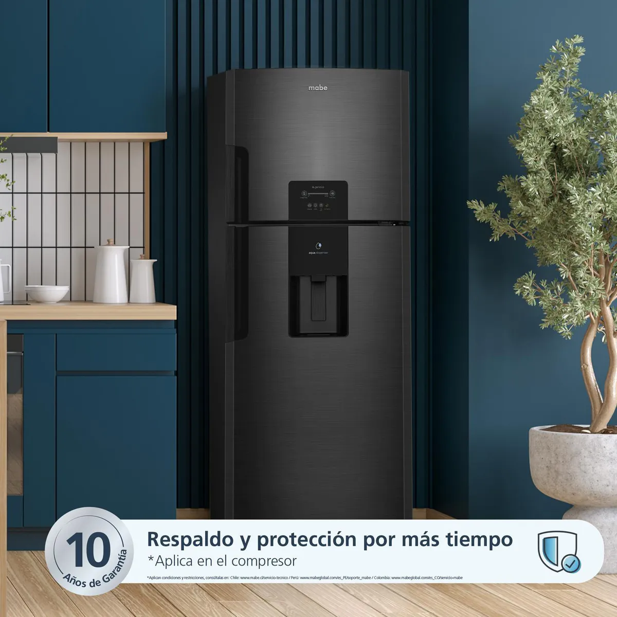 MABE - Refrigeradora Mabe 382L Top Freezer 2 Puertas RMP415ZPC