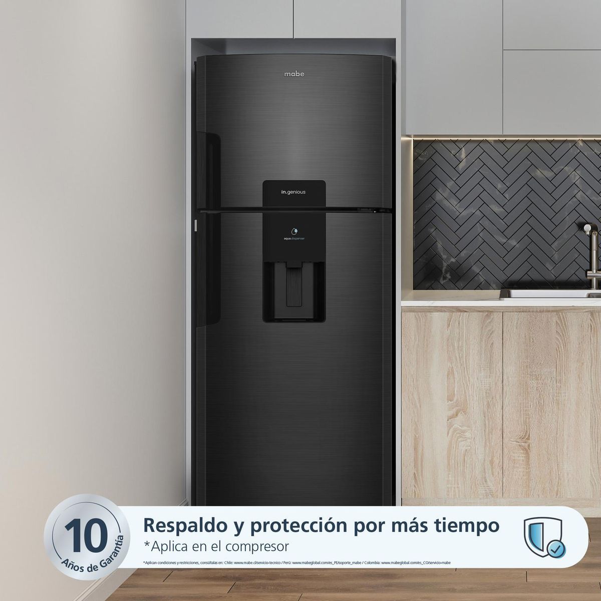 MABE - Refrigeradora Mabe 382L Top Freezer 2 Puertas RMP415YPC