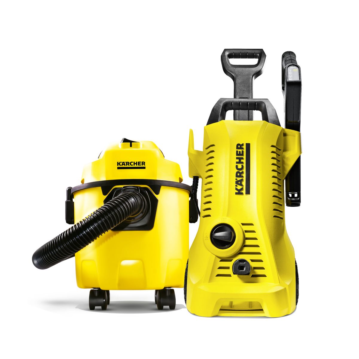 KARCHER - Combo Hidrolavadora K2 Power Control Car + Aspiradora WDL 1