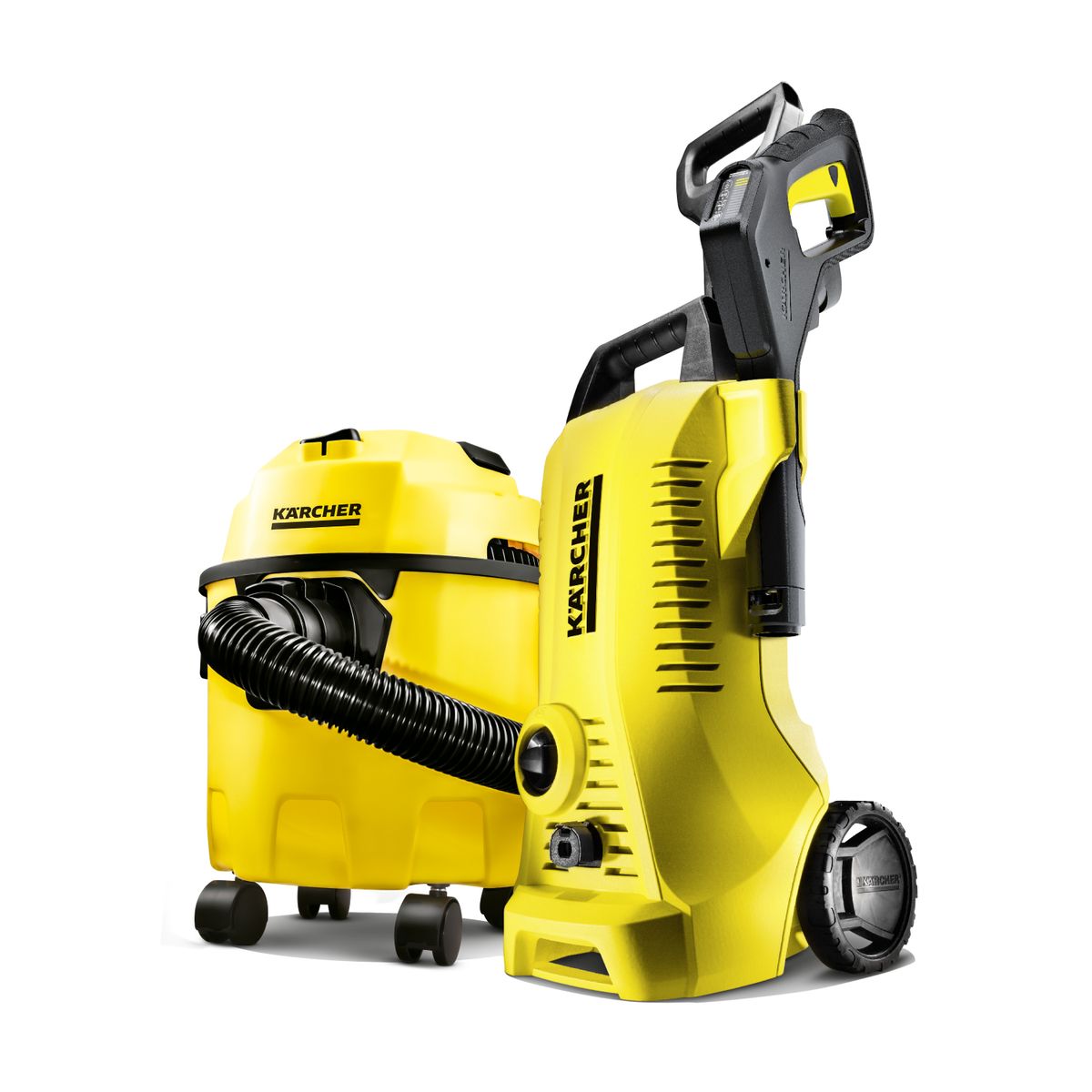 KARCHER - Combo Hidrolavadora K2 Power Control Car + Aspiradora WDL 1